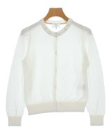 LANVIN en bleu（ランバンオンブルー）カーディガン 白 サイズ:38(M位) レディース/2200654125076