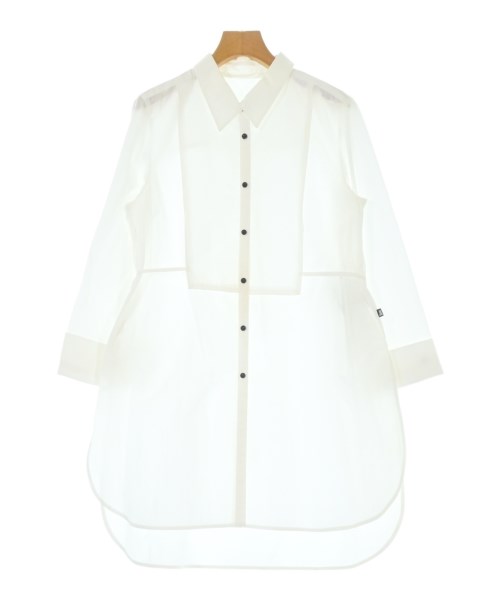 LANVIN en bleu(ランバンオンブルー)カジュアルシャツ 白 サイズ:38(M位)/2200699247467