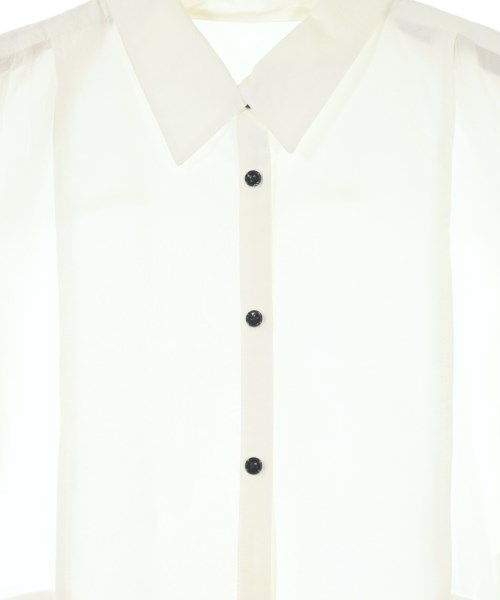 LANVIN en bleu（ランバンオンブルー）カジュアルシャツ 白 サイズ:38(M位) レディース/2200699247467