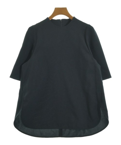 LANVIN en bleu(ランバンオンブルー)ブラウス 紺 サイズ:38(M位)/2200699247474