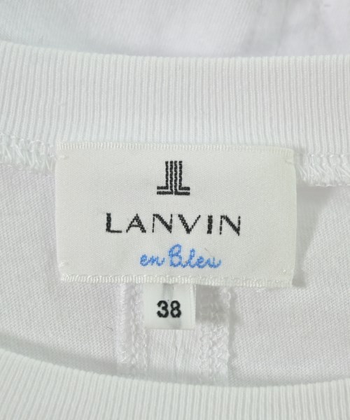 LANVIN en bleu（ランバンオンブルー）ノースリーブ 白 サイズ:38(M位) レディース/2200701267070
