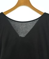 LANVIN en bleu（ランバンオンブルー）Tシャツ・カットソー 黒 サイズ:38(M位) レディース/2200704874138