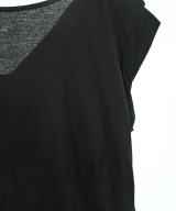 LANVIN en bleu（ランバンオンブルー）Tシャツ・カットソー 黒 サイズ:38(M位) レディース/2200704874138