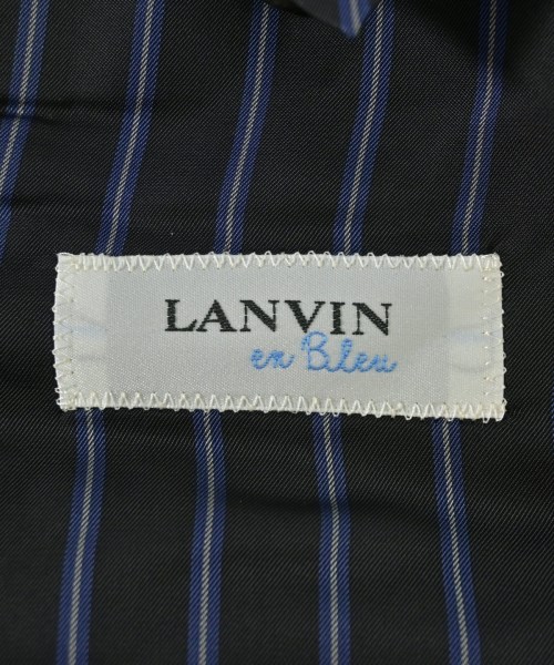 LANVIN en bleu（ランバンオンブルー）カジュアルジャケット 黒 サイズ:52(XXL位) メンズ/2200705687102