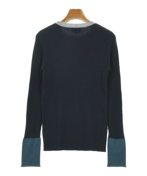 LANVIN en bleu（ランバンオンブルー）ニット・セーター 紺 サイズ:38(M位) レディース/2200705350181