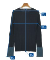 LANVIN en bleu（ランバンオンブルー）ニット・セーター 紺 サイズ:38(M位) レディース/2200705350181