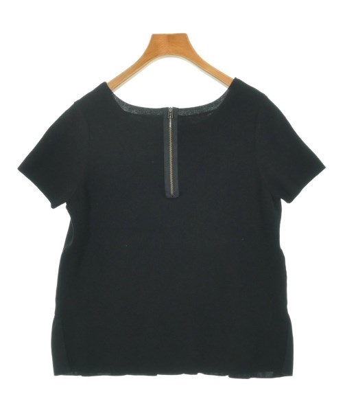 LANVIN en bleu（ランバンオンブルー）ブラウス 黒 サイズ:38(M位) レディース/2200706856040