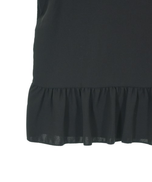 LANVIN en bleu（ランバンオンブルー）ブラウス 黒 サイズ:38(M位) レディース/2200706856040