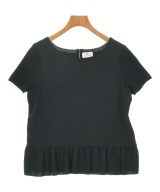 LANVIN en bleu（ランバンオンブルー）ブラウス 黒 サイズ:38(M位) レディース/2200706856040
