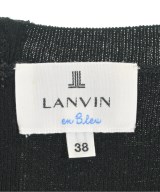 LANVIN en bleu（ランバンオンブルー）ブラウス 黒 サイズ:38(M位) レディース/2200706856040