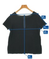 LANVIN en bleu（ランバンオンブルー）ブラウス 黒 サイズ:38(M位) レディース/2200706856040