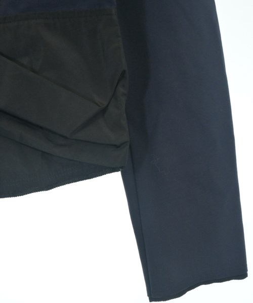 LANVIN en bleu（ランバンオンブルー）ノーカラージャケット 紺 サイズ:36(S位) レディース/2200706542073