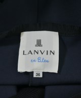 LANVIN en bleu（ランバンオンブルー）ノーカラージャケット 紺 サイズ:36(S位) レディース/2200706542073