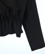 LANVIN en bleu（ランバンオンブルー）ノーカラージャケット 黒 サイズ:36(S位) レディース/2200706542080