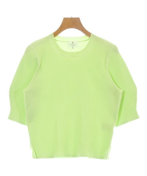LANVIN en bleu(ランバンオンブルー)ニット・セーター 緑 サイズ:38(M位)/2200661152058
