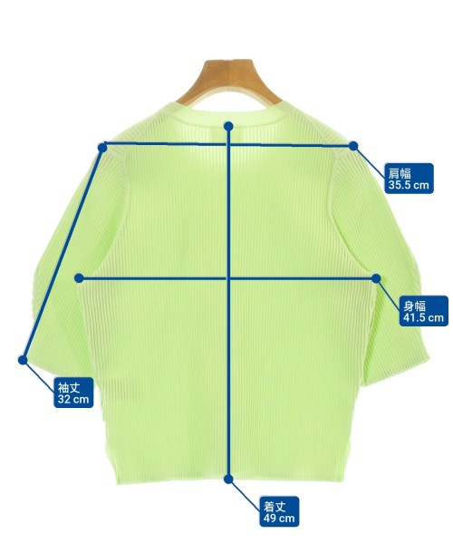 LANVIN en bleu（ランバンオンブルー）ニット・セーター 緑 サイズ:38(M位) レディース/2200661152058