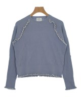 LANVIN en bleu（ランバンオンブルー）ニット・セーター 青 サイズ:38(M位) レディース/2200663699032