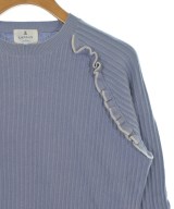LANVIN en bleu（ランバンオンブルー）ニット・セーター 青 サイズ:38(M位) レディース/2200663699032