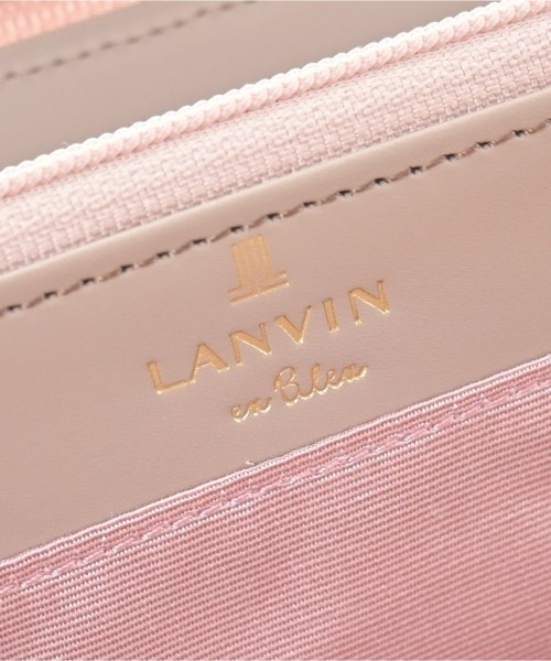 LANVIN en bleu（ランバンオンブルー）財布・コインケース ピンク サイズ:- レディース/2200661339077