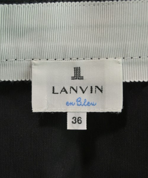 LANVIN en bleu（ランバンオンブルー）ロング・マキシ丈スカート 黒 サイズ:36(S位) レディース/2200665434044