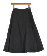LANVIN en bleu（ランバンオンブルー）ロング・マキシ丈スカート 黒 サイズ:36(S位) レディース/2200665434044