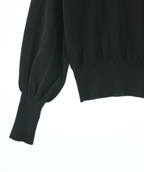 LANVIN en bleu（ランバンオンブルー）ニット・セーター 黒 サイズ:38(M位) レディース/2200665142062