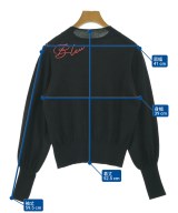 LANVIN en bleu（ランバンオンブルー）ニット・セーター 黒 サイズ:38(M位) レディース/2200665142062