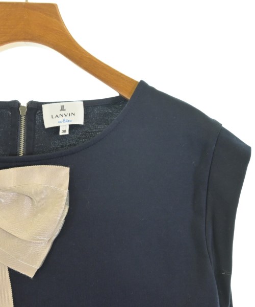 LANVIN en bleu（ランバンオンブルー）Tシャツ・カットソー 紺 サイズ:38(M位) レディース/2200667668010