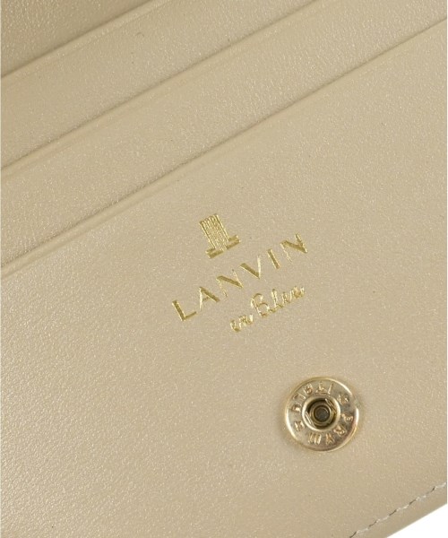 LANVIN en bleu（ランバンオンブルー）財布・コインケース 白 サイズ:- レディース/2200663782079