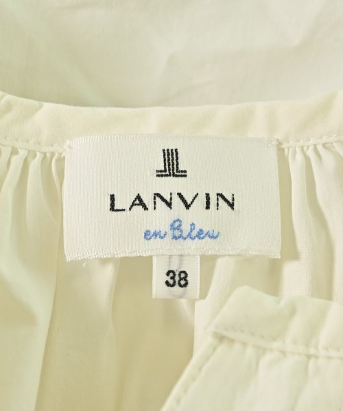 LANVIN en bleu（ランバンオンブルー）ブラウス 白 サイズ:38(M位) レディース/2200668686068