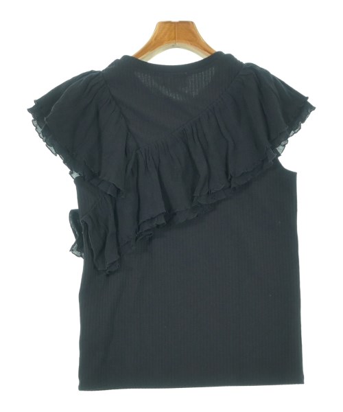 LANVIN en bleu（ランバンオンブルー）Tシャツ・カットソー 黒 サイズ:38(M位) レディース/2200668686075