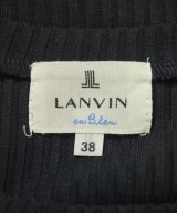LANVIN en bleu（ランバンオンブルー）Tシャツ・カットソー 黒 サイズ:38(M位) レディース/2200668686075