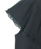 LANVIN en bleu（ランバンオンブルー）Tシャツ・カットソー 黒 サイズ:38(M位) レディース/2200668686075