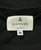 LANVIN en bleu（ランバンオンブルー）Tシャツ・カットソー 黒 サイズ:38(M位) レディース/2200668686082