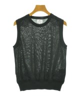 LANVIN en bleu（ランバンオンブルー）ベスト/ノースリーブ 黒 サイズ:38(M位) レディース/2200723700074