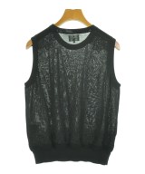 LANVIN en bleu（ランバンオンブルー）ベスト/ノースリーブ 黒 サイズ:38(M位) レディース/2200723700074