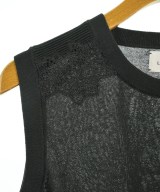 LANVIN en bleu（ランバンオンブルー）ベスト/ノースリーブ 黒 サイズ:38(M位) レディース/2200723700074