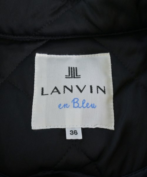 LANVIN en bleu（ランバンオンブルー）ダウンコート 黒 サイズ:36(S位) レディース/2200731932016