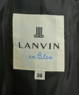 LANVIN en bleu（ランバンオンブルー）ノーカラージャケット 黒 サイズ:38(M位) レディース/2200730074038