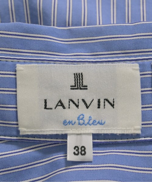 LANVIN en bleu（ランバンオンブルー）ブラウス 青 サイズ:38(M位) レディース/2200728053151