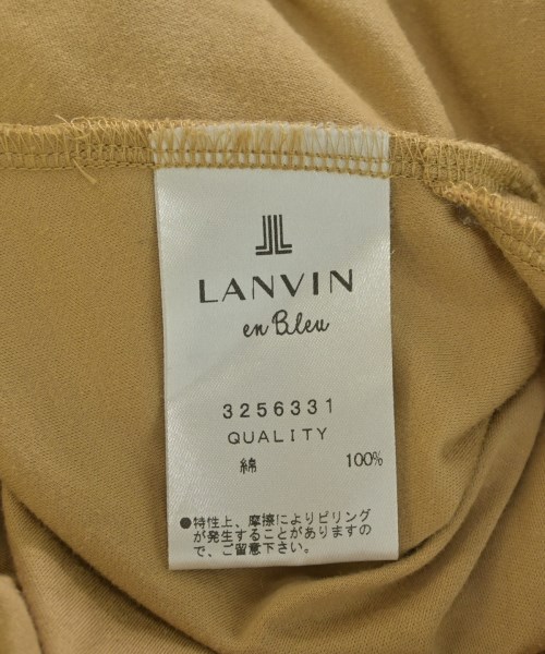 LANVIN en bleu（ランバンオンブルー）ワンピース 茶 サイズ:F レディース/2200720086027