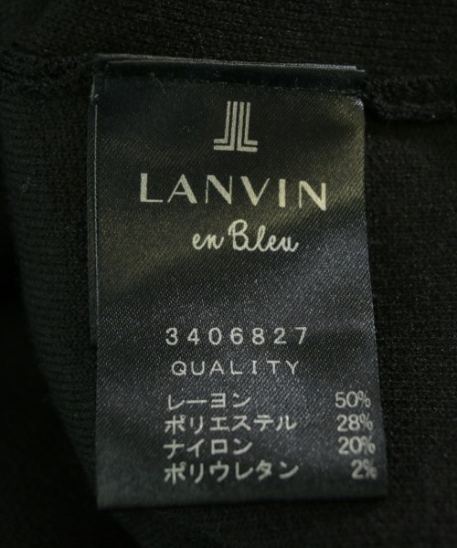 LANVIN en bleu（ランバンオンブルー）カーディガン 黒 サイズ:38(M位) レディース/2200721814124