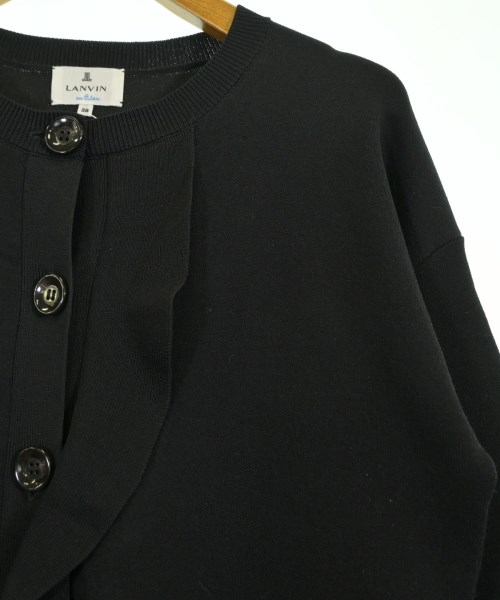 LANVIN en bleu（ランバンオンブルー）カーディガン 黒 サイズ:38(M位) レディース/2200721814124