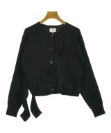 LANVIN en bleu（ランバンオンブルー）カーディガン 黒 サイズ:38(M位) レディース/2200721814124