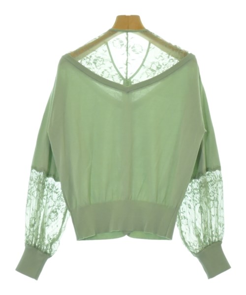 LANVIN en bleu（ランバンオンブルー）カーディガン 緑 サイズ:38(M位) レディース/2200722631140