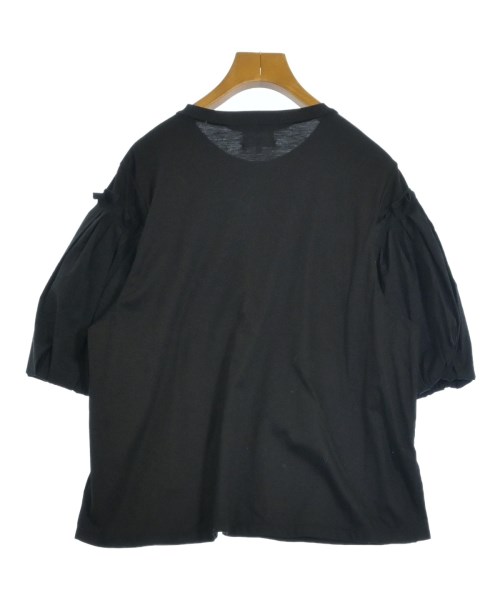 LANVIN en bleu（ランバンオンブルー）Tシャツ・カットソー 黒 サイズ:38(M位) レディース/2200718682095