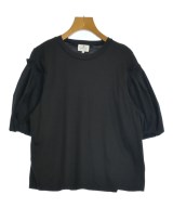 LANVIN en bleu（ランバンオンブルー）Tシャツ・カットソー 黒 サイズ:38(M位) レディース/2200718682095