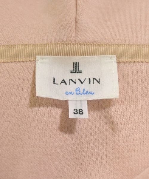 LANVIN en bleu（ランバンオンブルー）パーカー ピンク サイズ:38(M位) レディース/2200727189011