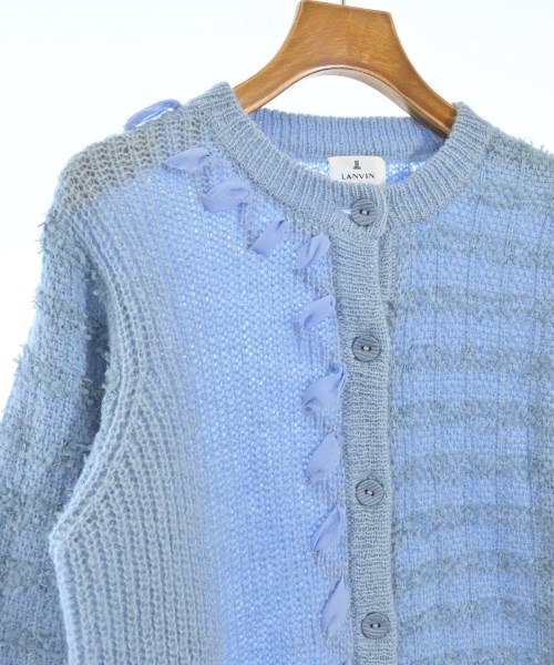LANVIN en bleu（ランバンオンブルー）カーディガン 青 サイズ:38(M位) レディース/2200727708076