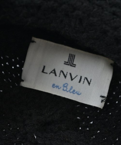 LANVIN en bleu（ランバンオンブルー）マフラー 黒 サイズ:- レディース/2200677503042